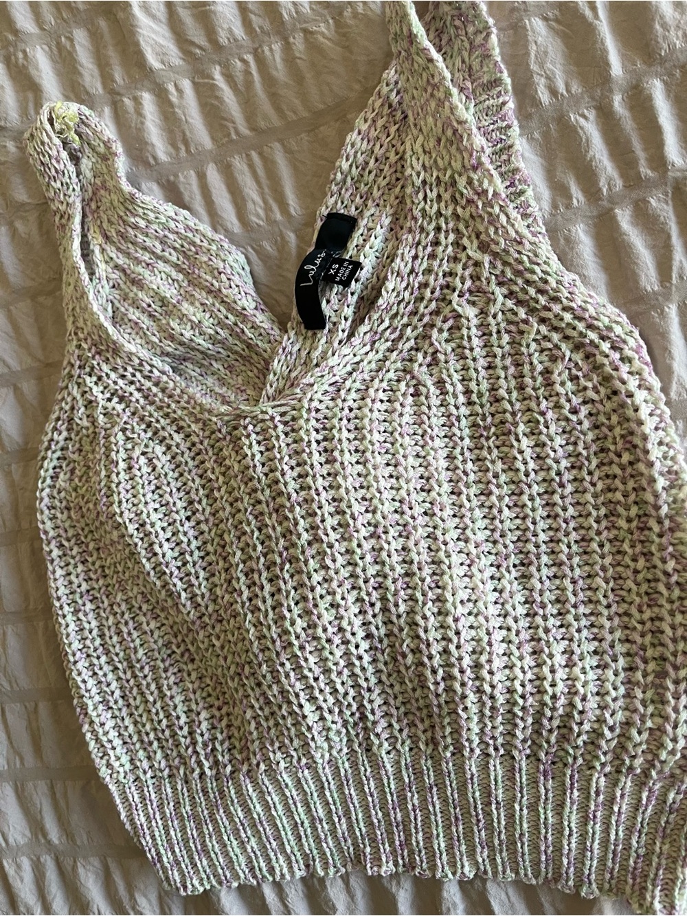 Lulus Lightweight Sweater Material Tank